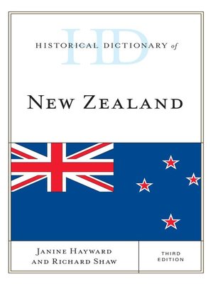 cover image of Historical Dictionary of New Zealand